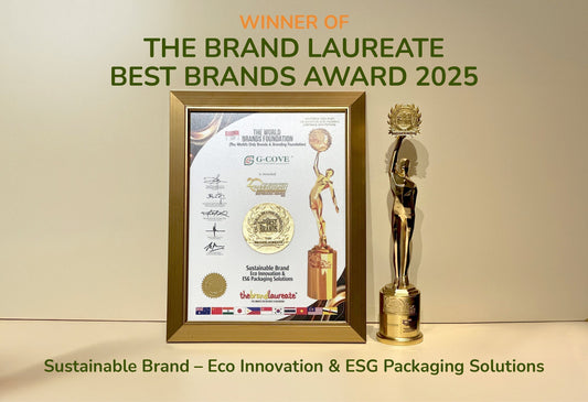 G-COVE winner of the best sustainable brands award 2025