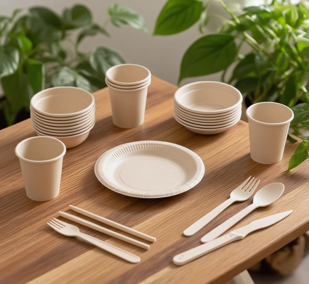 Eco-friendly Bamboo Tableware Series